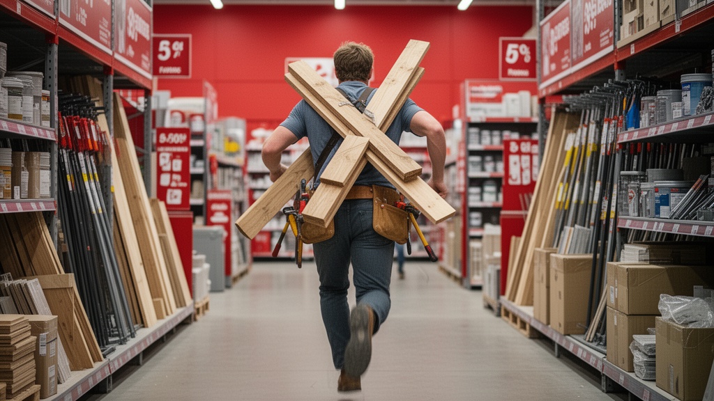 from-behind-a-caucasian-man-laden-with-wood-planks-4gaj2a6uy