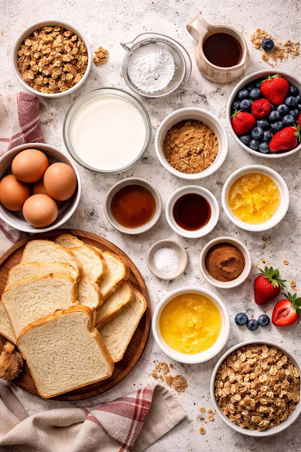 SLOW COOKER FRENCH TOAST CASSEROLE