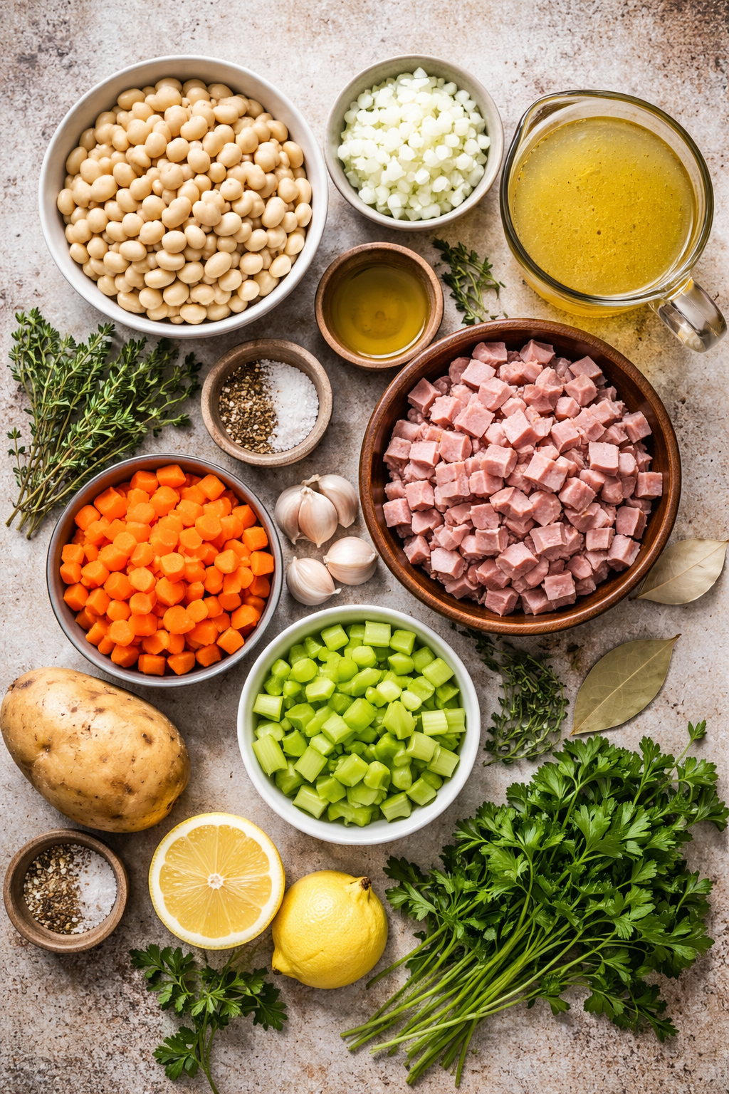 Cozy Up with This Simple Ham and Bean Soup Recipe