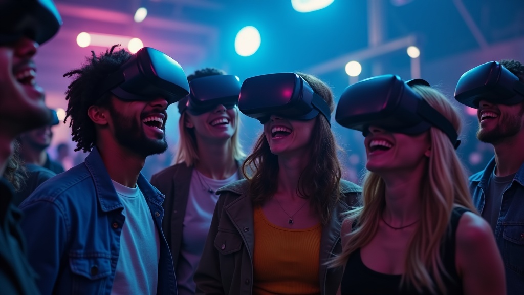 Jugadores inmersos en el escape room VR Assassin's Creed en Virtua Barcelona