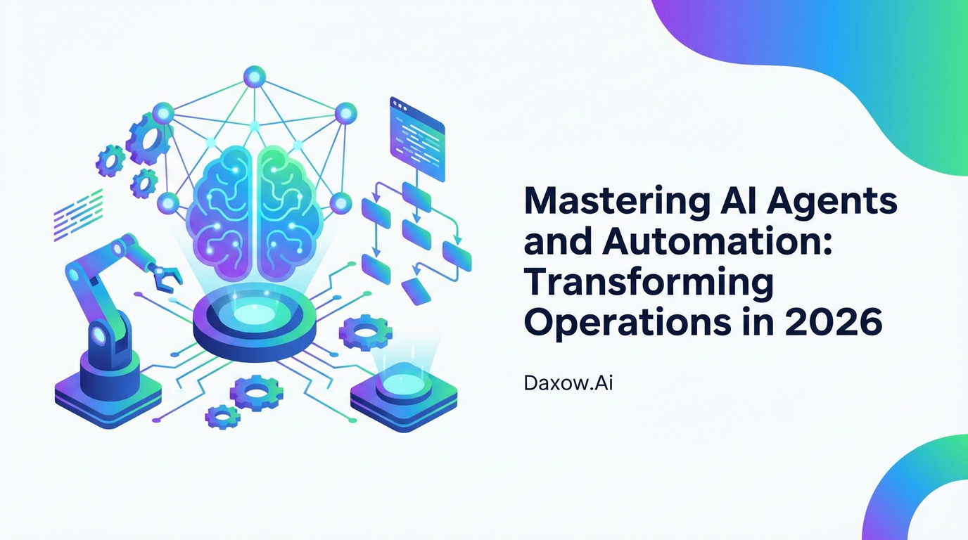 Mastering AI Agents and Automation: Transforming Operations in 2026