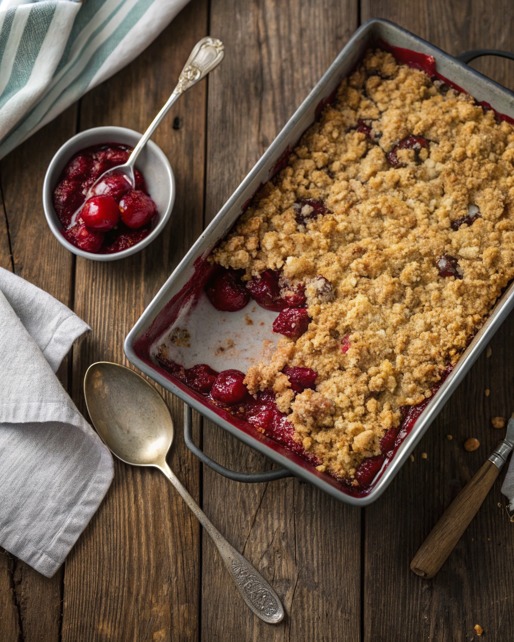 Cherry Crumble Ingredients