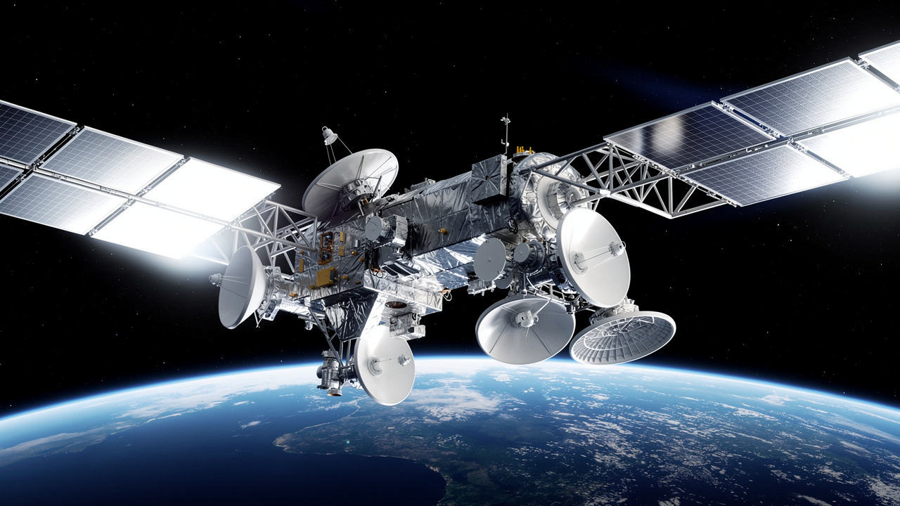 High throughput satellite with multiple spot beams