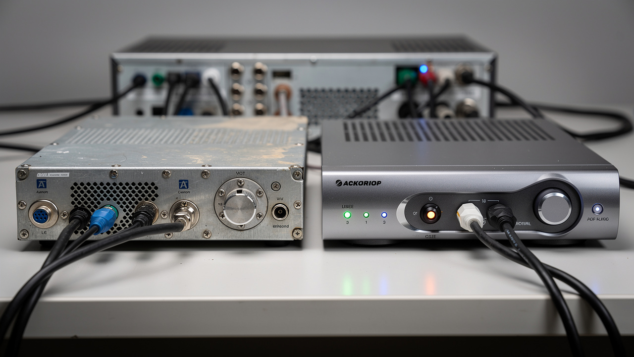 Professional satellite receiver equipment comparison