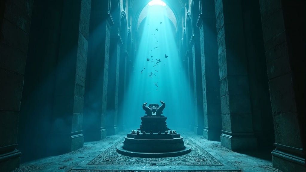 Escenario inmersivo de The Room VR: A Dark Matter