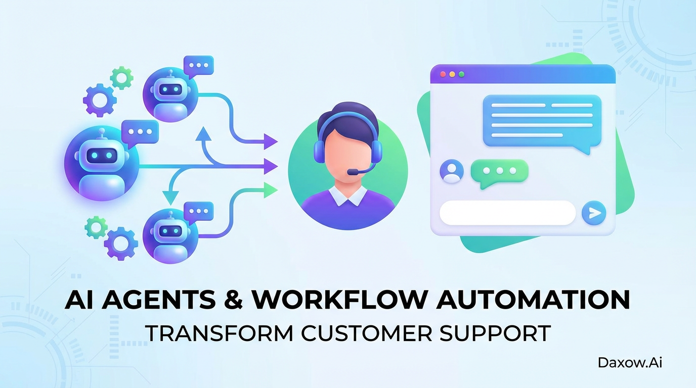 How AI Agents and Workflow Automation Transform Customer Support