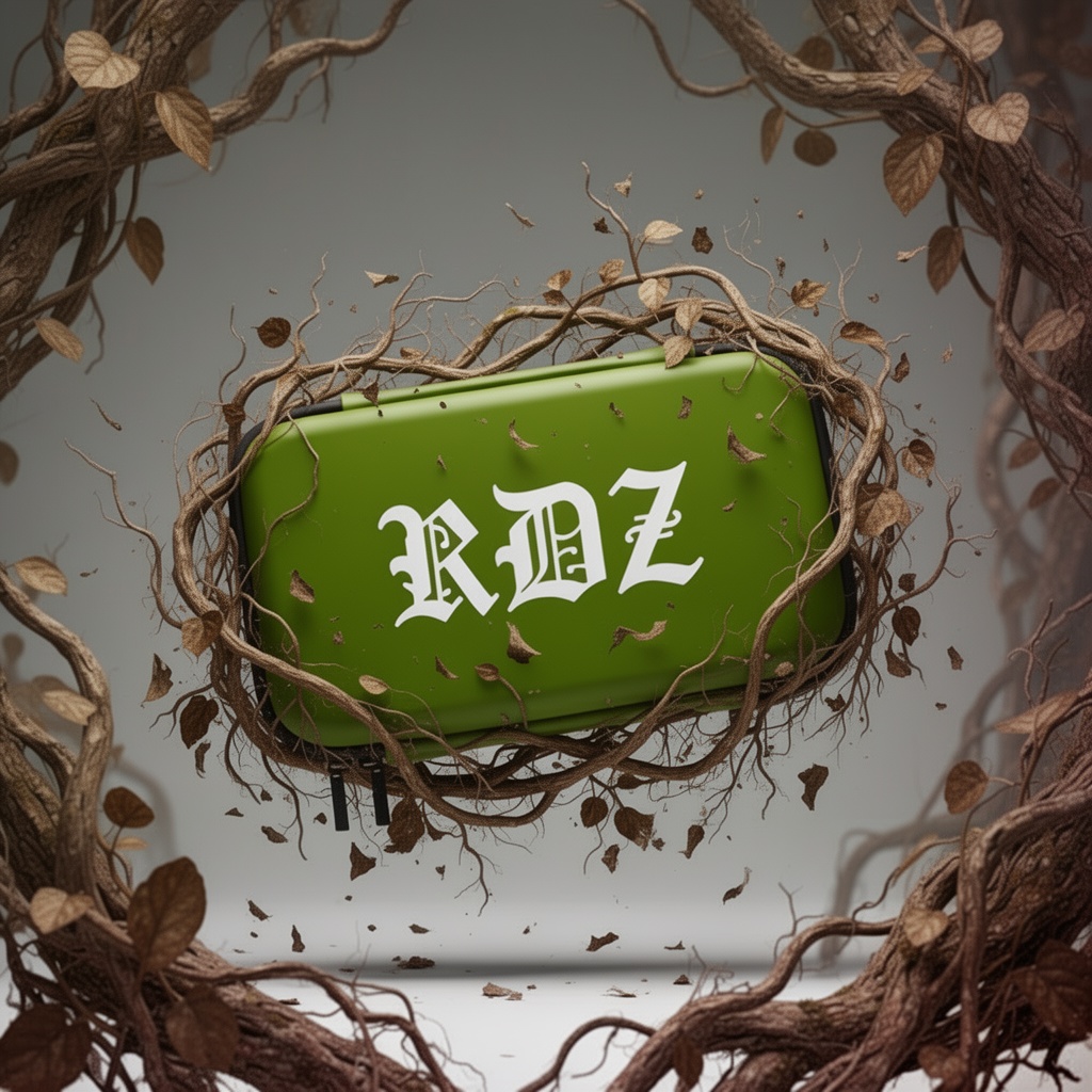 a-rectangular-green-case-floating-and-surrounded-34gdzqn1lb