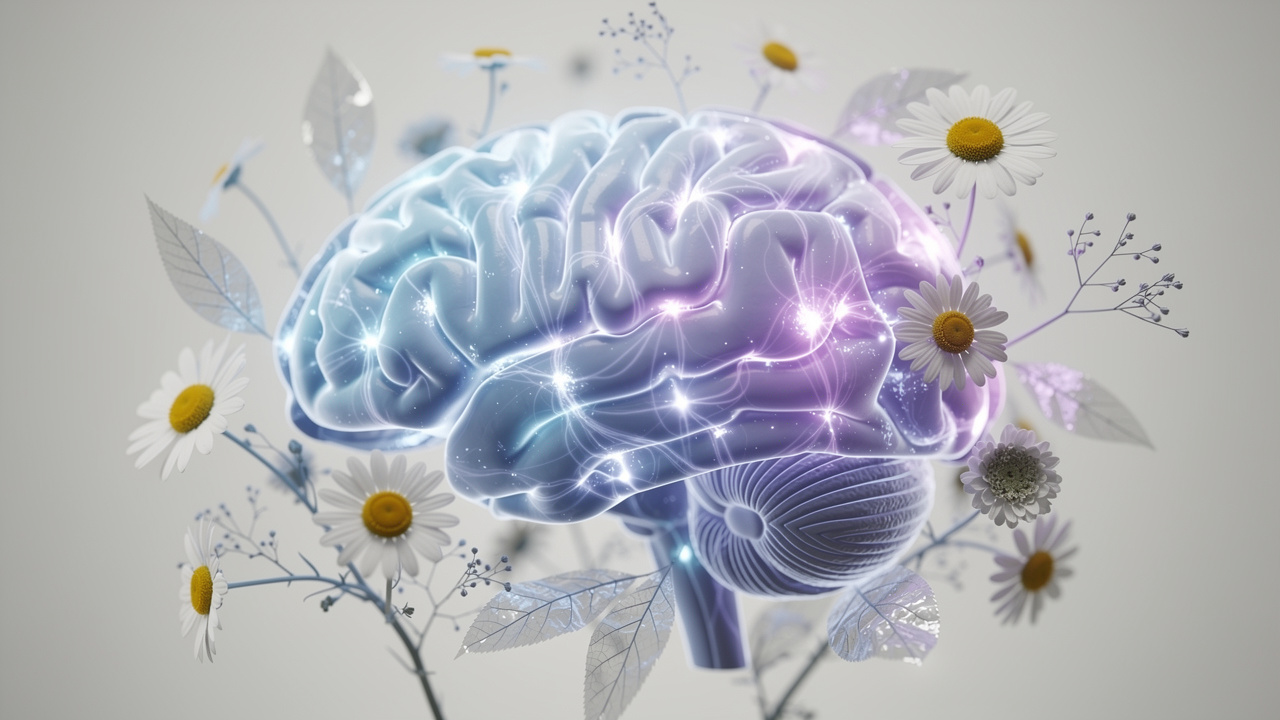 Brain pathways influenced by apigenin for sleep
