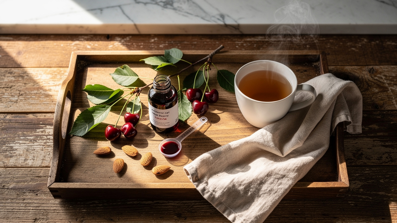 Tart cherry extract daily dosage preparation