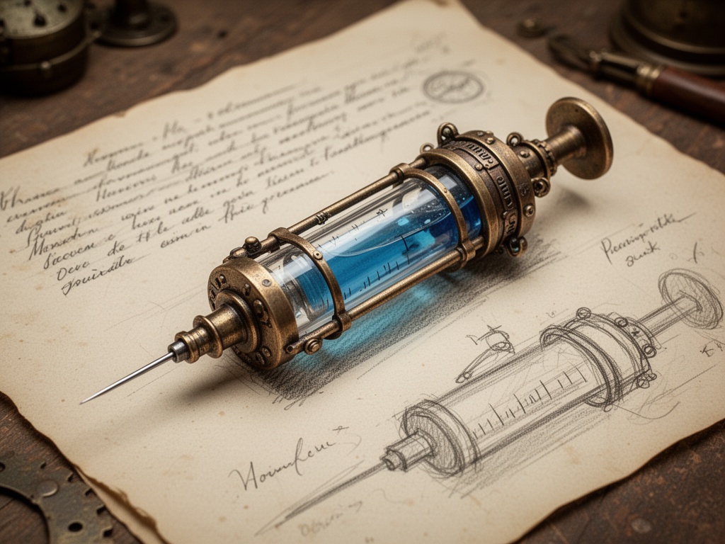 the-image-shows-a-drawing-of-a-syringe-on-a-piece-dtfts3tzvn-1