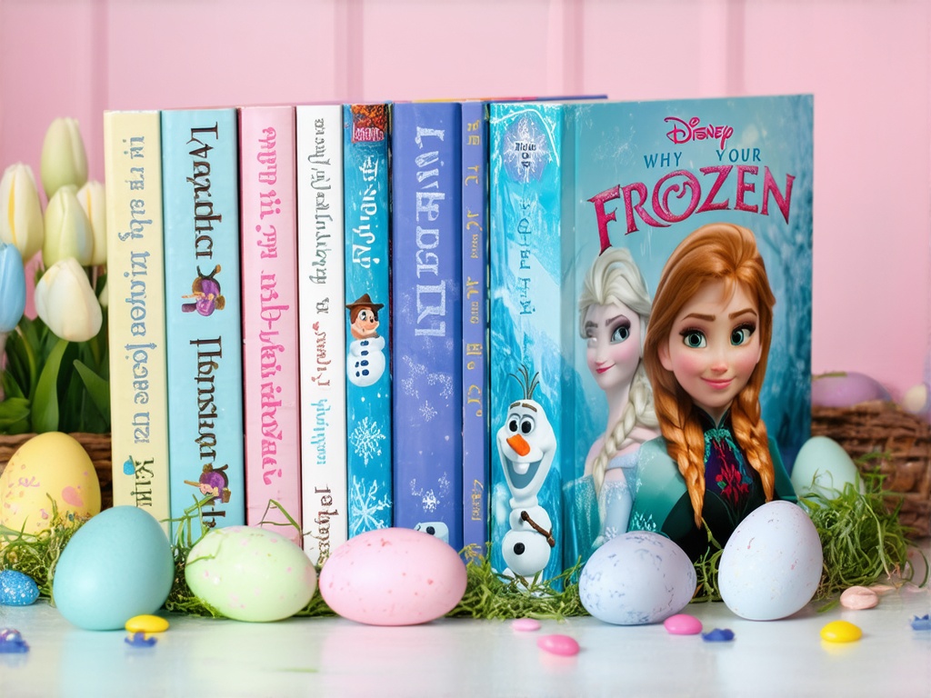 Advanced Frozen Easter books example