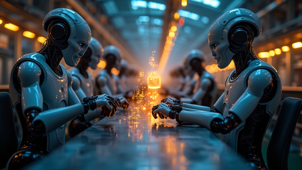 Detalle de la tecnología de sensores y articulaciones en un robot humanoide