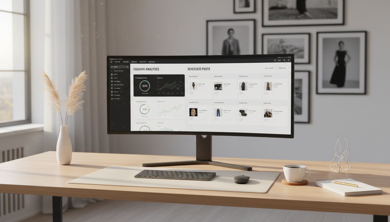 AI fashion content automation platform
