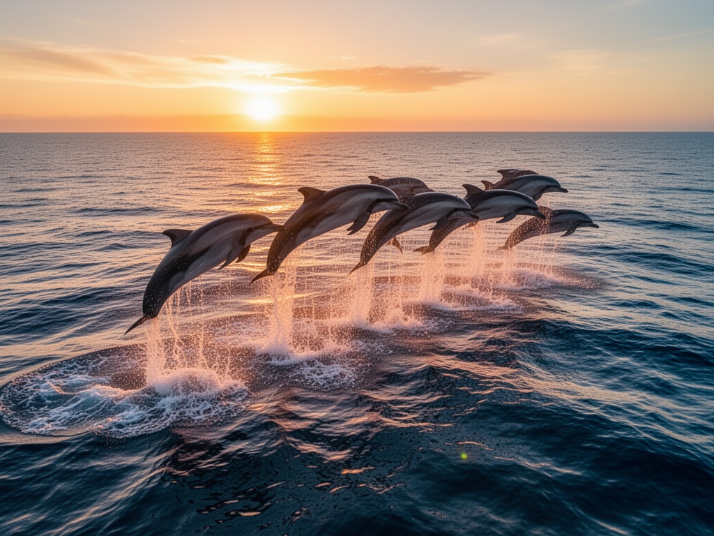 dolphins-jumping-in-synchronization-at-sunset-zkvak14qb9-2