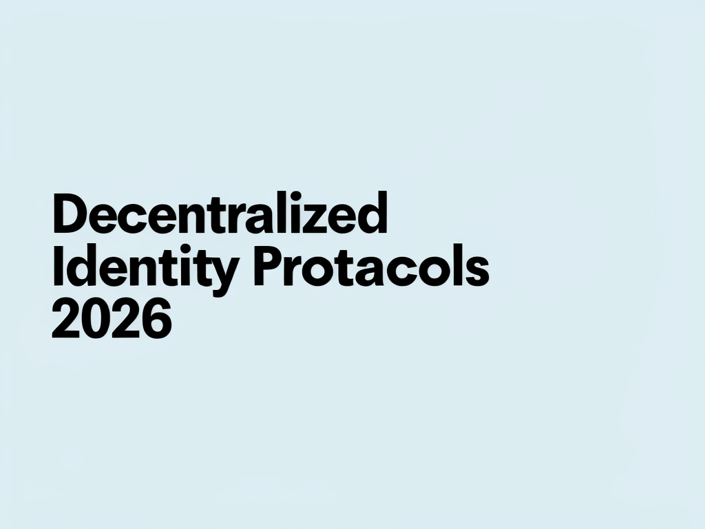 BkELqUGC2qZn9hlrwXGYe Decentralized Identity Protocols 2026