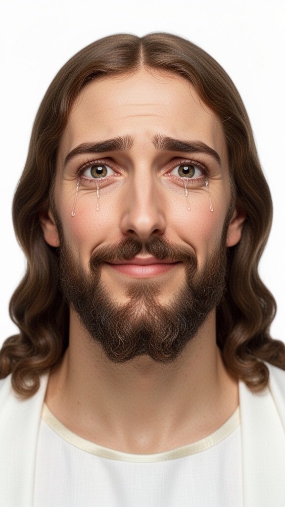 isolated-frontal-jesus-face-eyebrows-pulled-r03g7d74g9