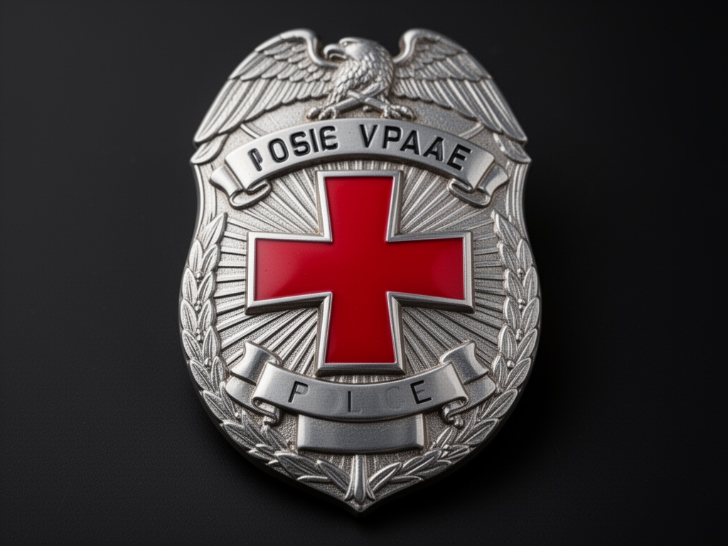 a-police-badge-with-a-red-cross-on-it-g2eh4ghdvi