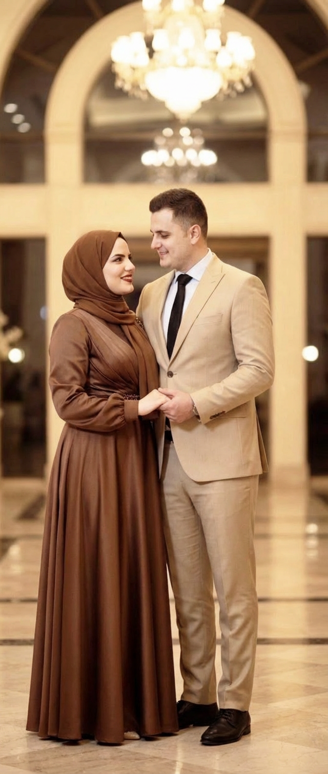 aayzh-albnt-waqfh-jnb-zwjha-fy-alswrh-althanyh-fy-0oiayl3qy9