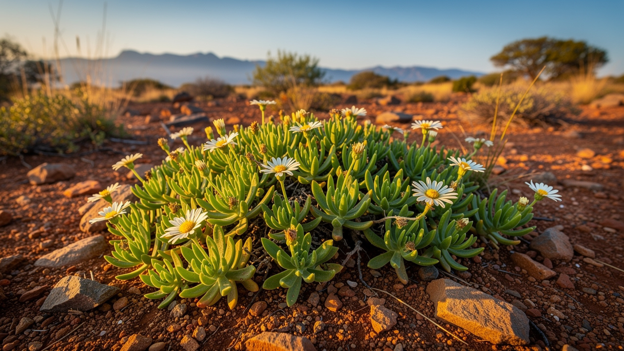 Sceletium tortuosum succulent in South African landscape