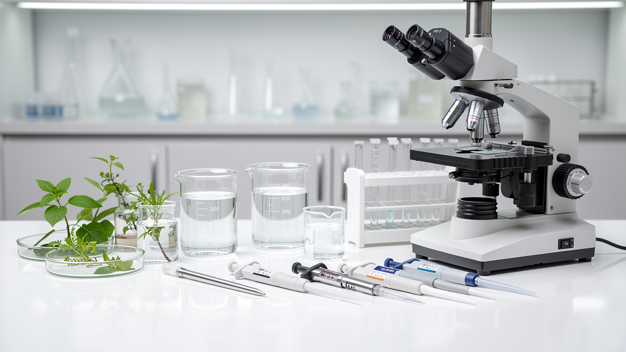 Laboratory quality testing for botanical supplement purity