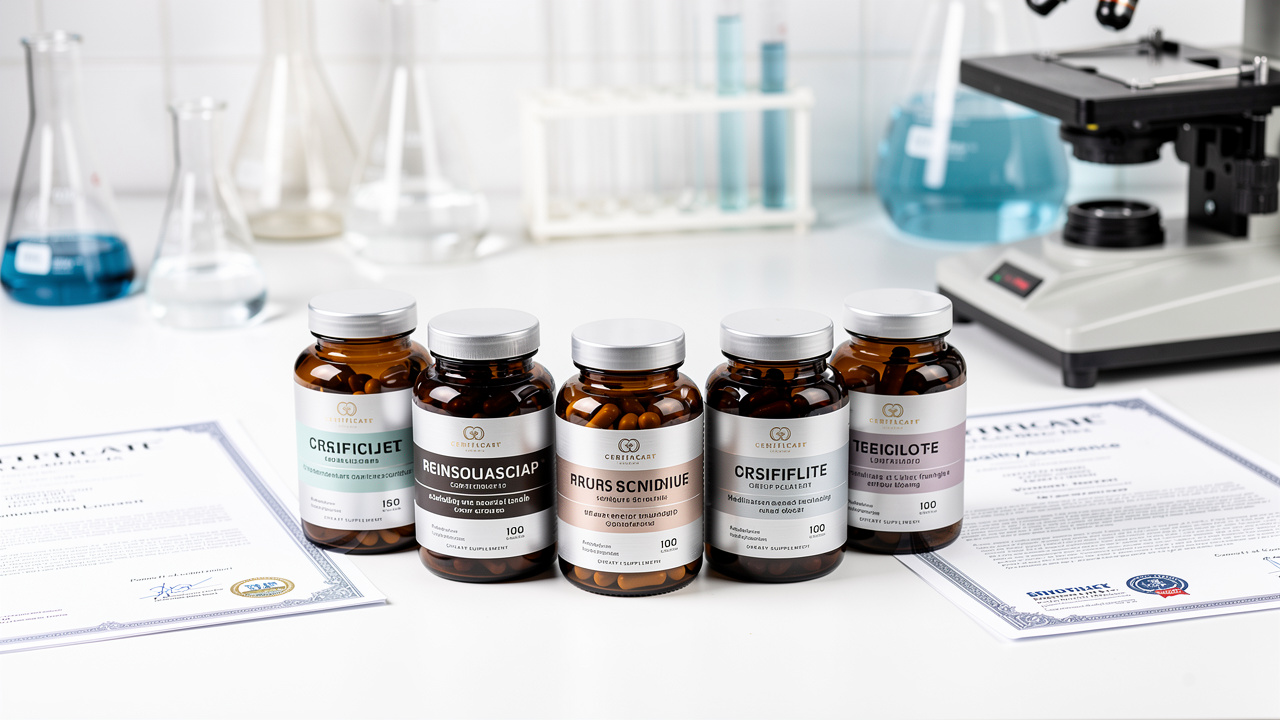 Third-party laboratory testing for supplement quality