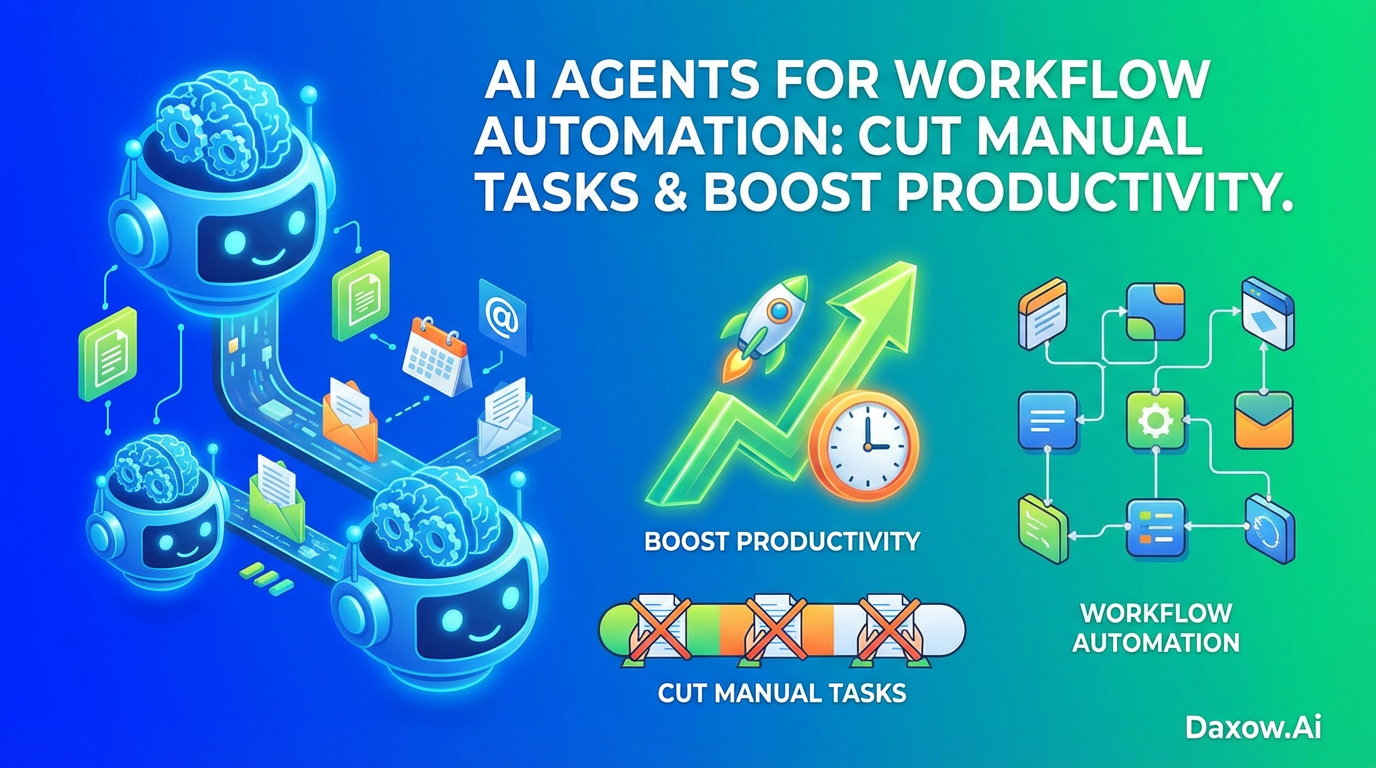 AI Agents for Workflow Automation: Cut Manual Tasks & Boost Productivity