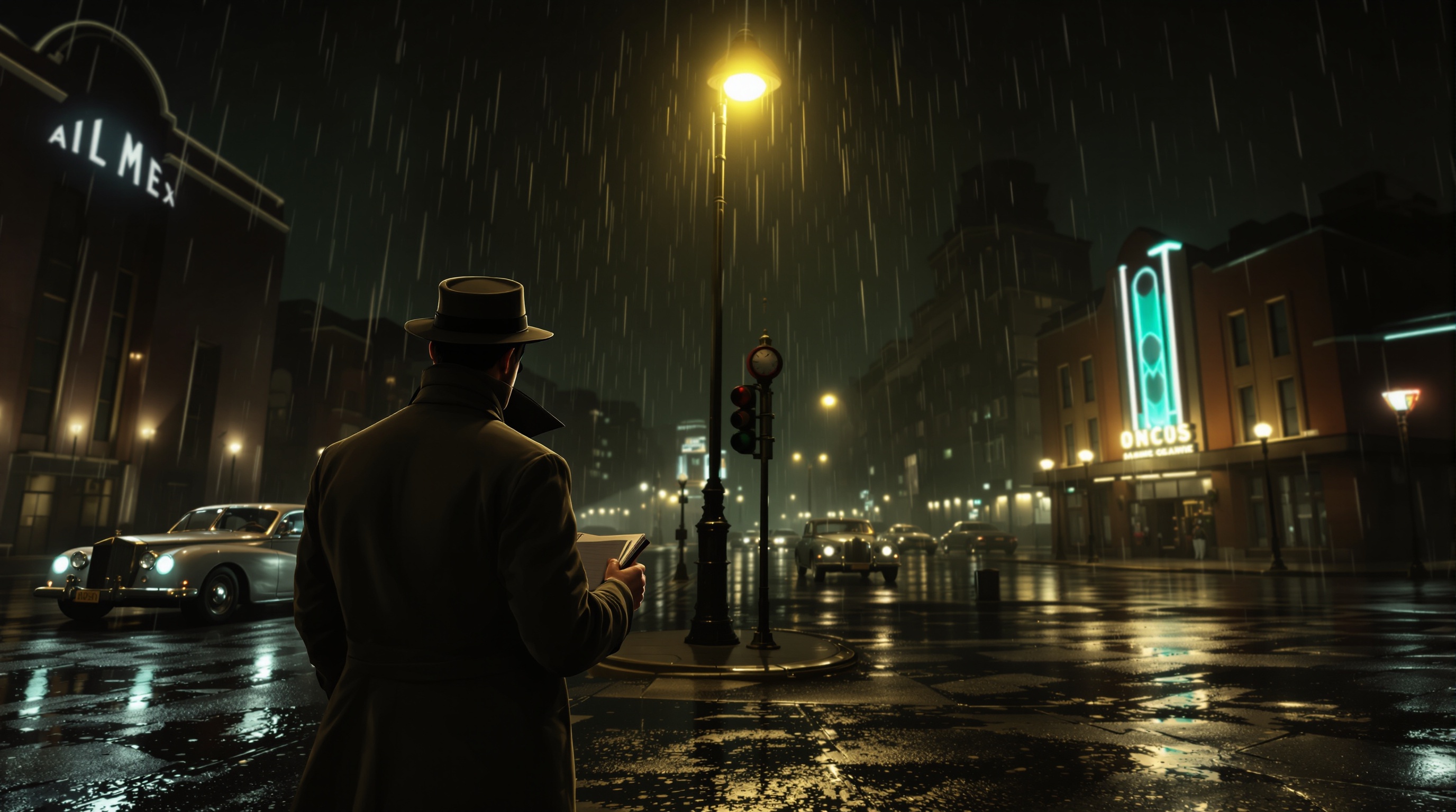Investigando una escena del crimen en L.A. Noire: The VR Case Files