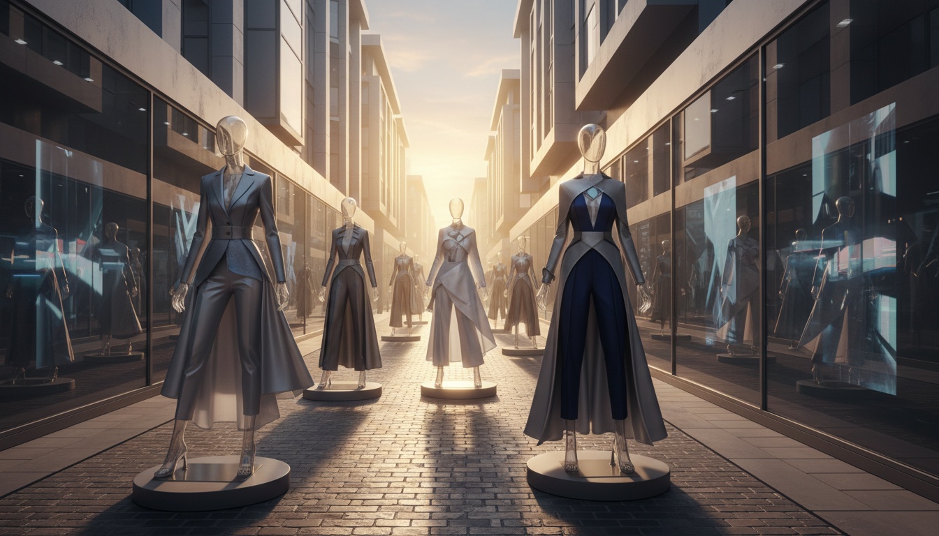 AI fashion campaign seasonal imagery