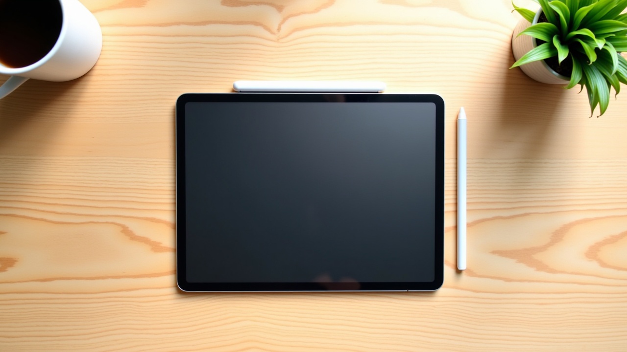 bureau-en-bois-clair-vu-du-dessus-sur-le-yy12k4rf5