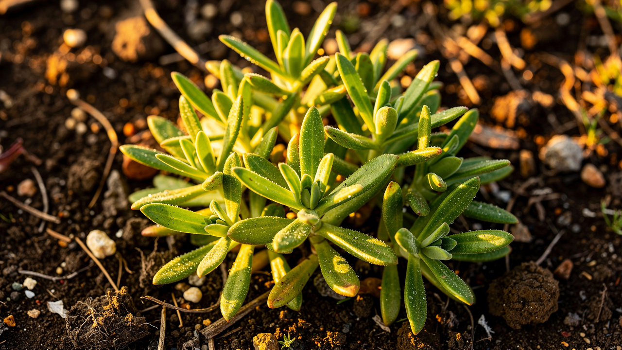 Fresh Sceletium tortuosum kanna succulent plant