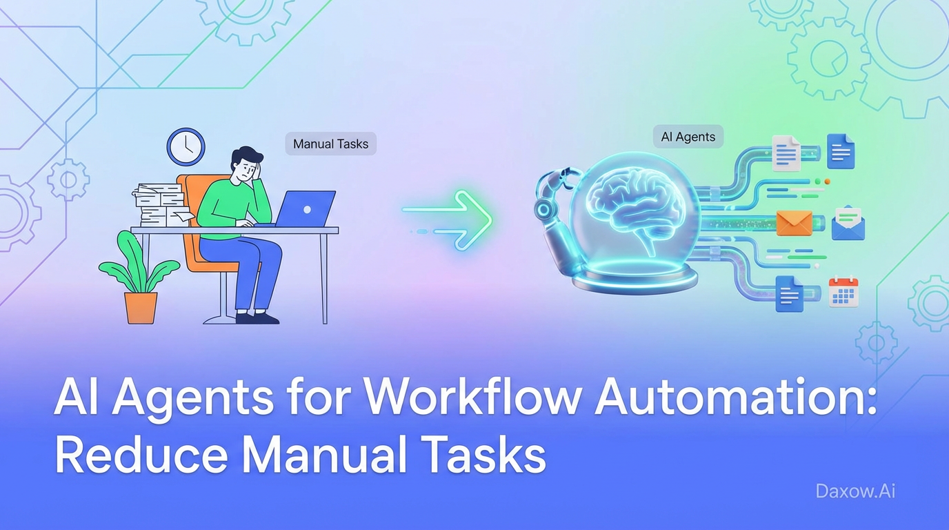 AI Agents for Workflow Automation: Reduce Manual Tasks