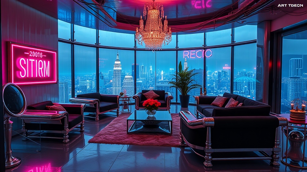 Cyberpunk Deco