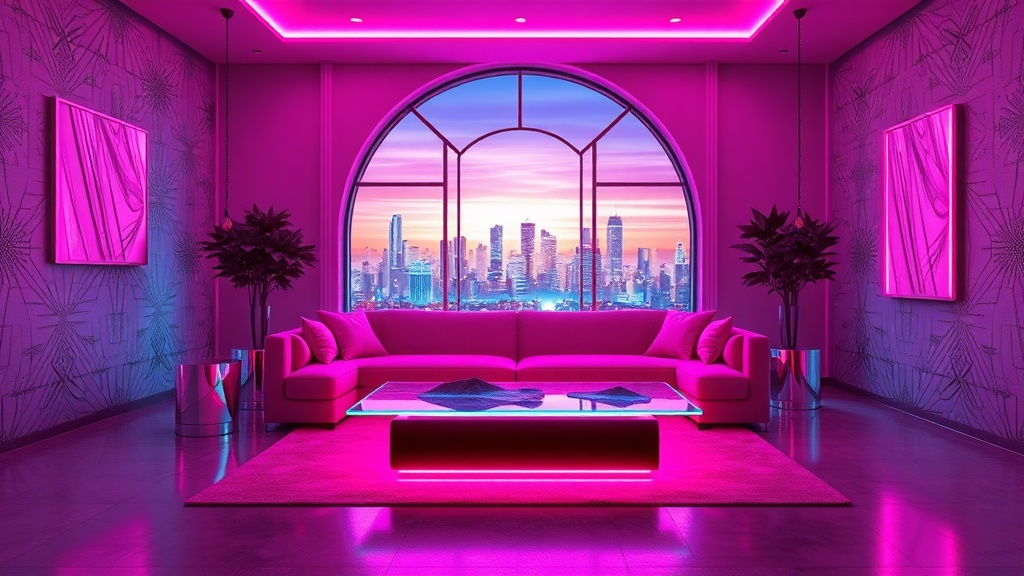 Synthwave Retro-Futurism