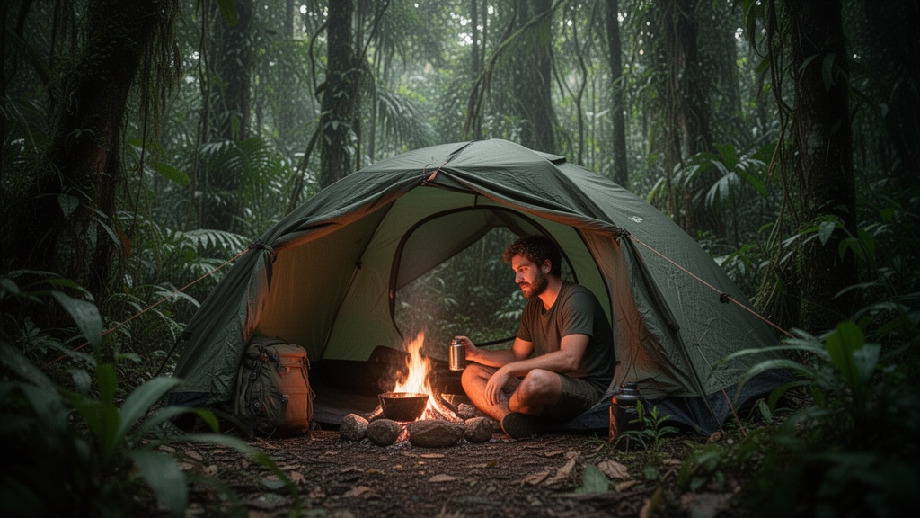 jungle-camping-view-a-man-in-jungle-camping-xa5920ig7s