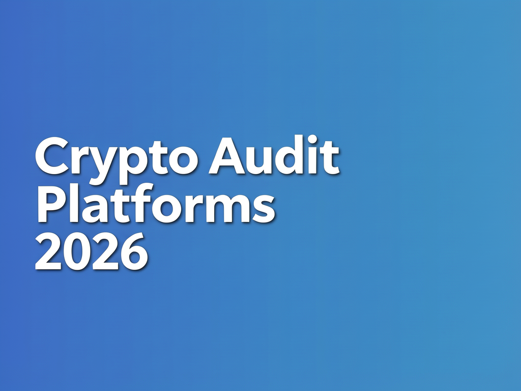 r-T9jigyL8e24Zkq3cBvd Crypto Audit Platforms 2026