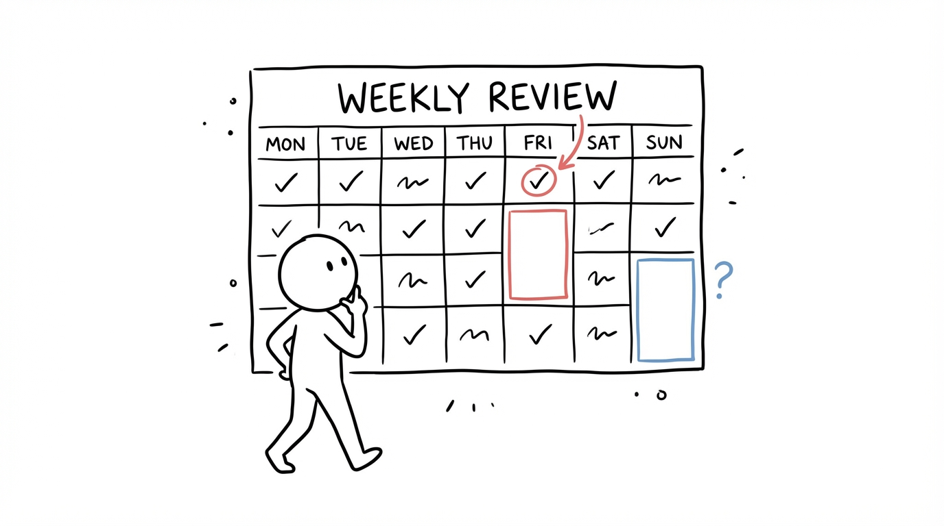 Progress Needs a Weekly Reset