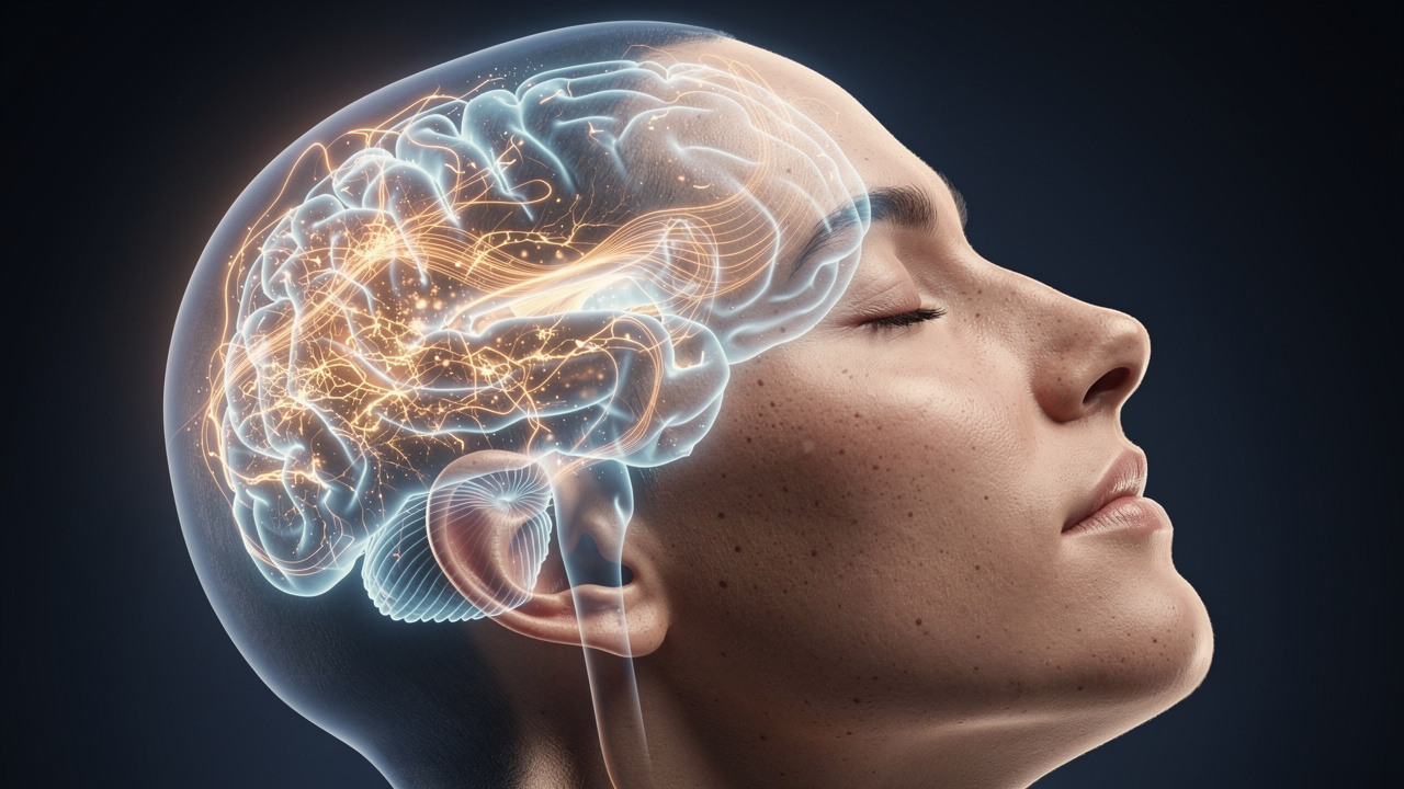Brain neural pathways active during restorative deep sleep