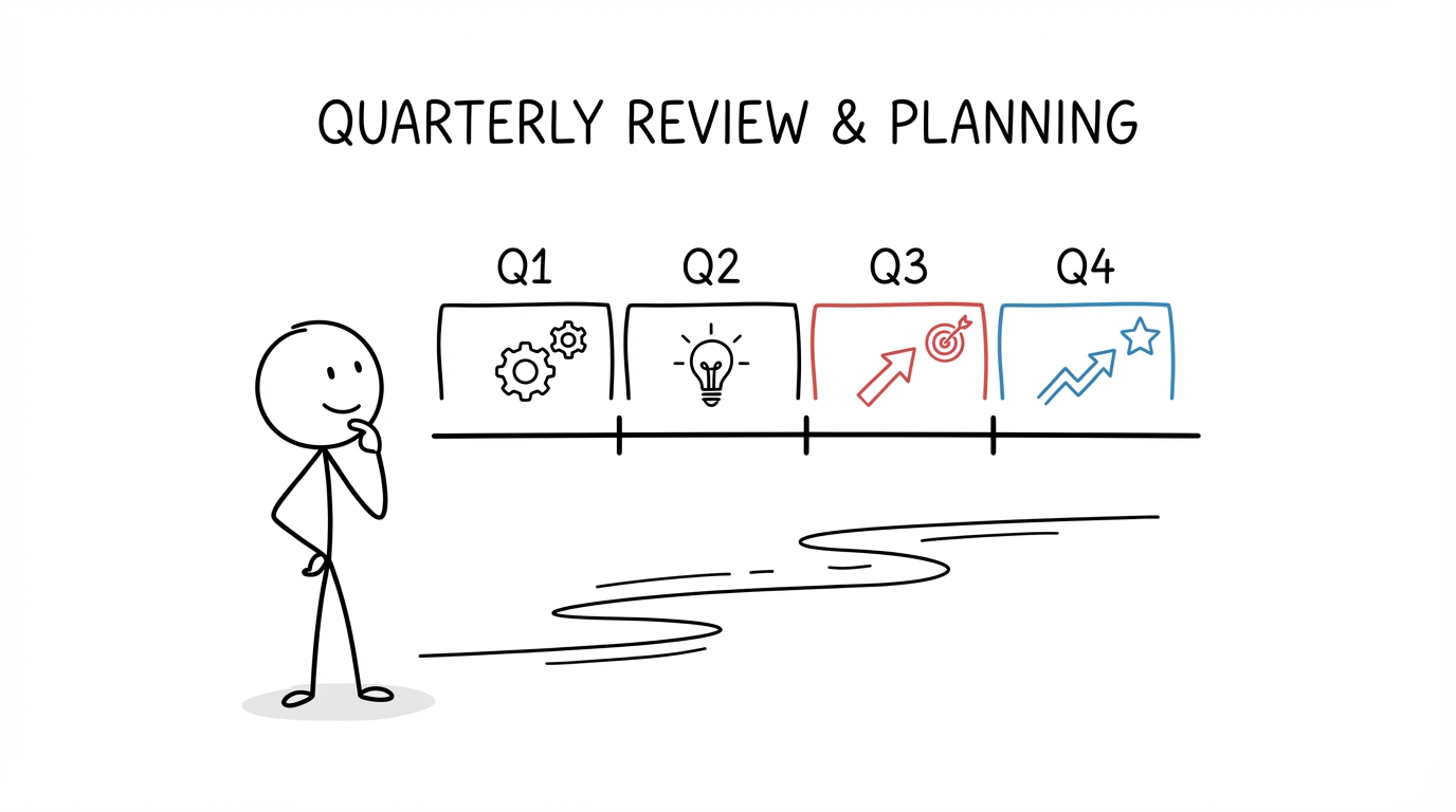 Quarterly Planning Creates Clarity Without Overwhelm