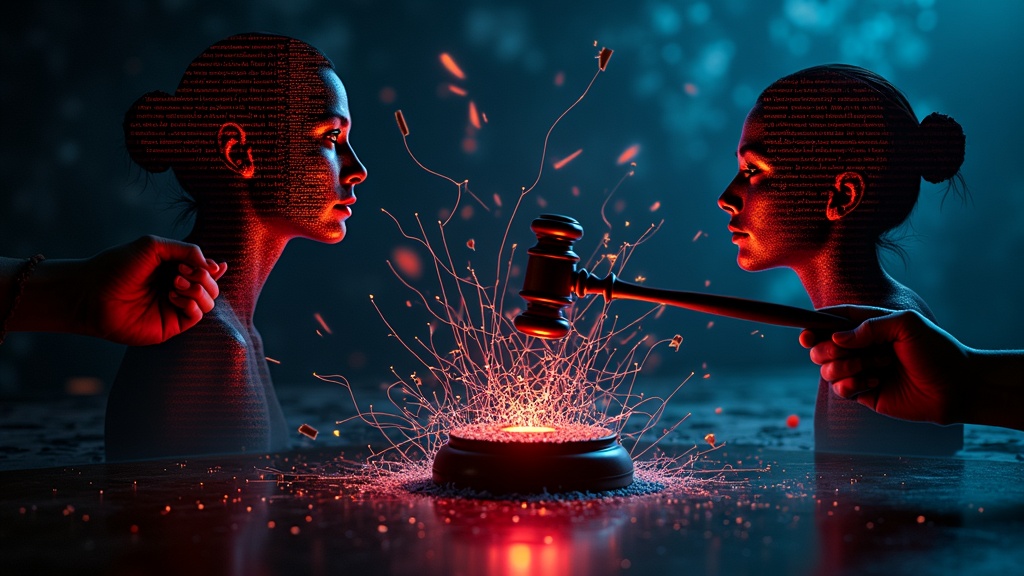 Ilustración conceptual sobre la regulación de la inteligencia artificial en Europa por la DSA