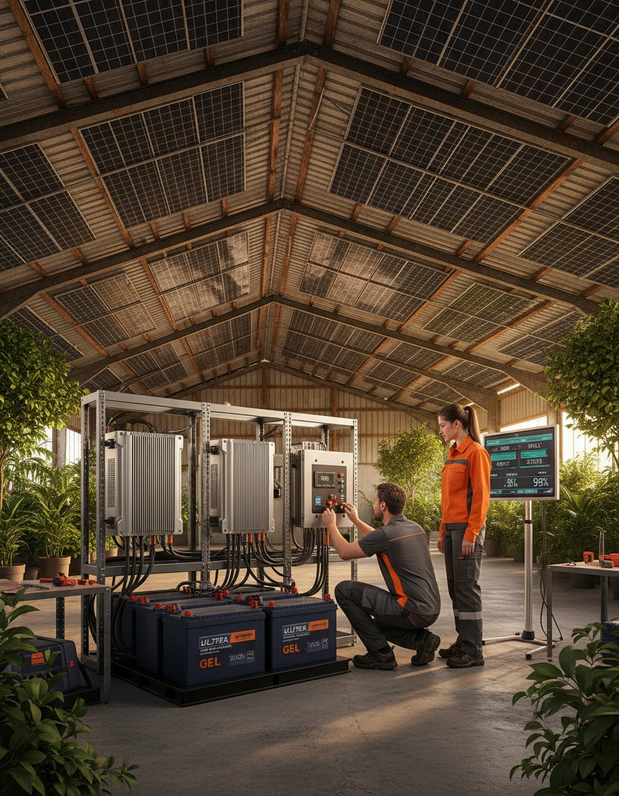 Avance en sistemas de energía solar: Kit Off Grid de 20000W para altos consumos energéticos