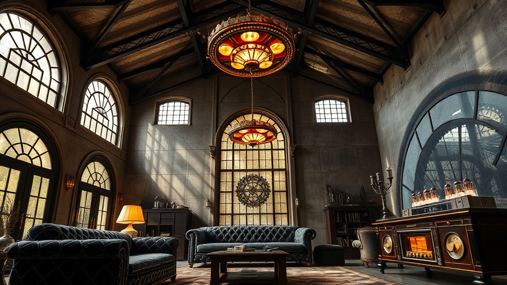 Dieselpunk Deco Glamour