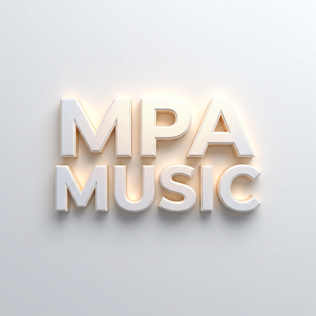 a-3d-rendering-of-the-text-mpa-and-music-the-y5gzrakzoa