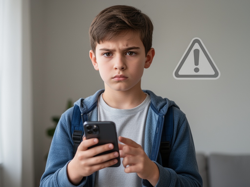 a-14-year-old-boy-holding-a-smartphone-looking-f5qiad8b6j