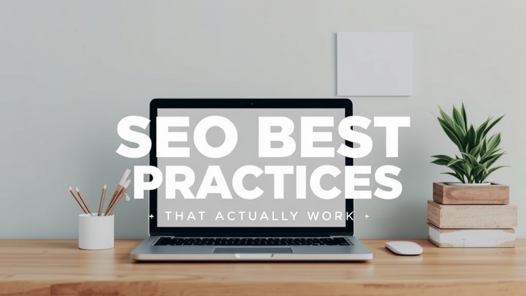 SEO Best Practices (That Actually Work)