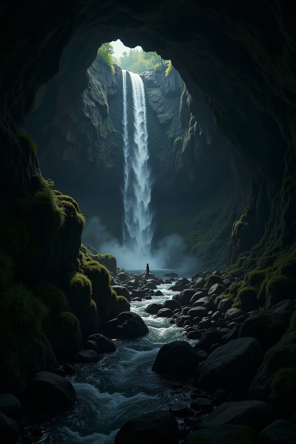 realistic-god-of-war-style-waterfall-cave-entrance-42dsnu1kh