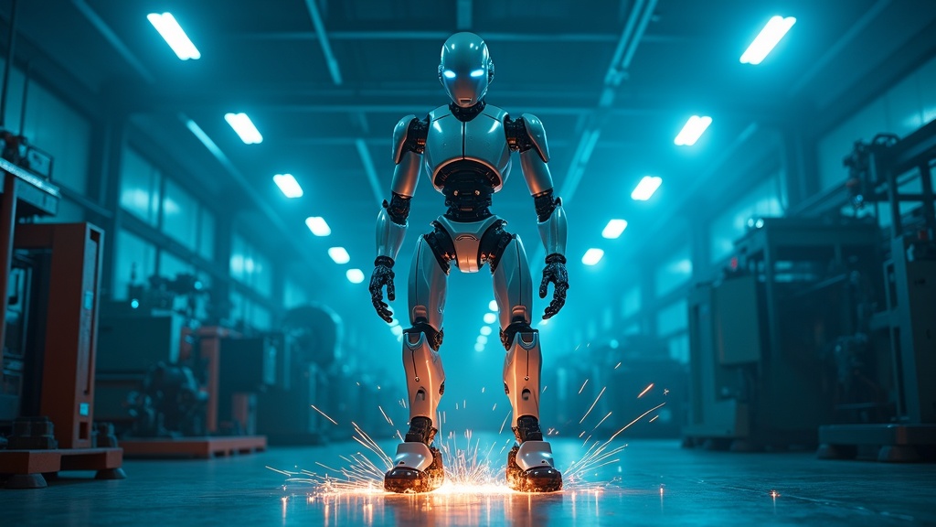 Robot Atlas CES 2026 demostrando su agilidad en el escenario de Las Vegas