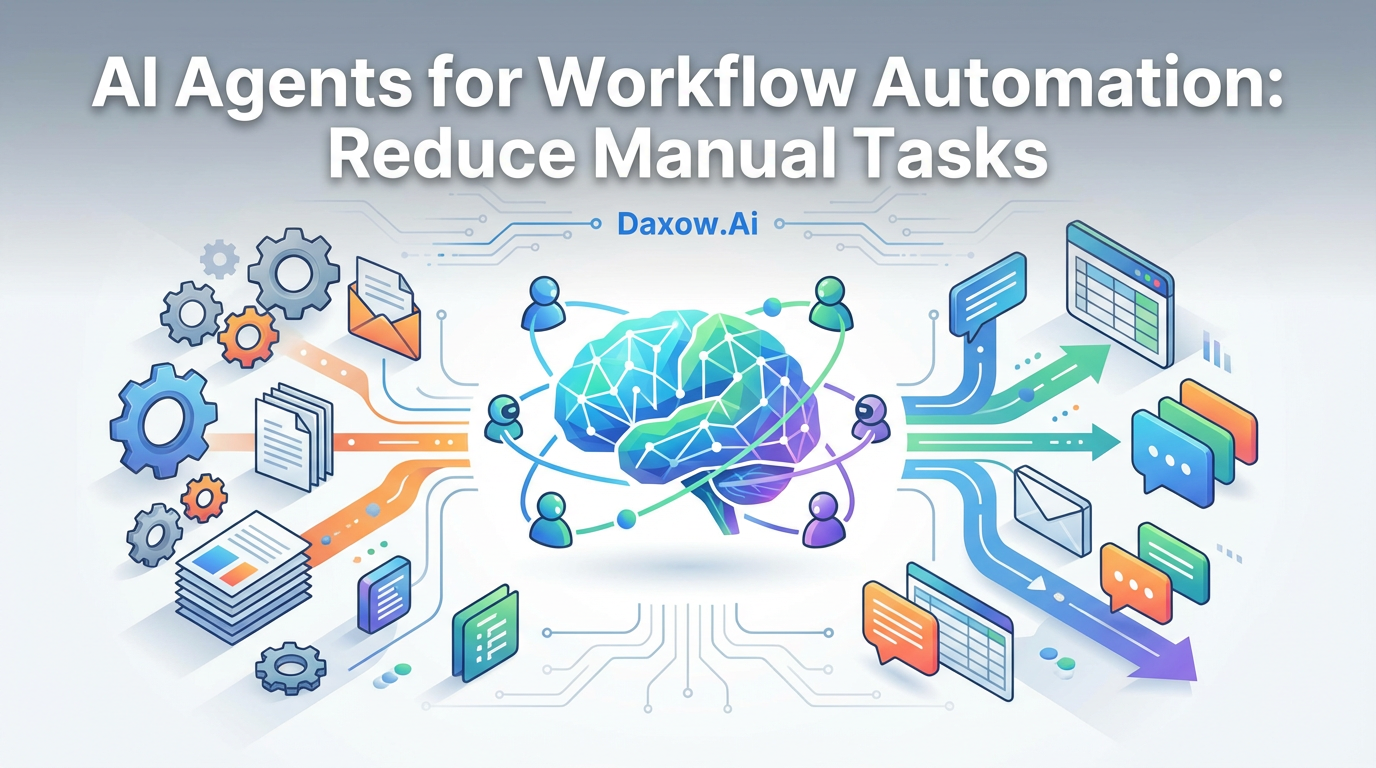 AI Agents for Workflow Automation: Reduce Manual Tasks