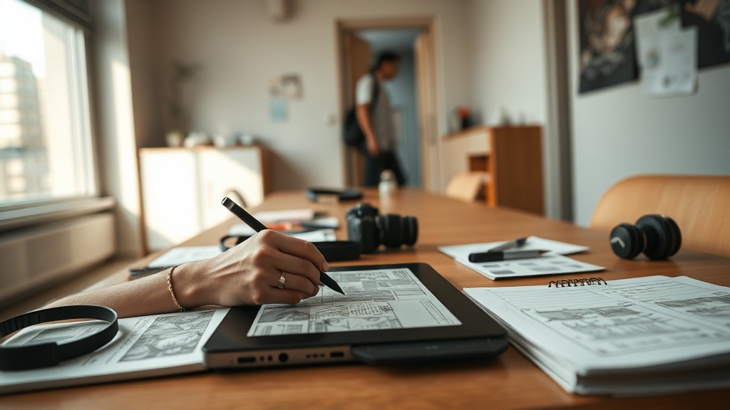 Academy classroom scene