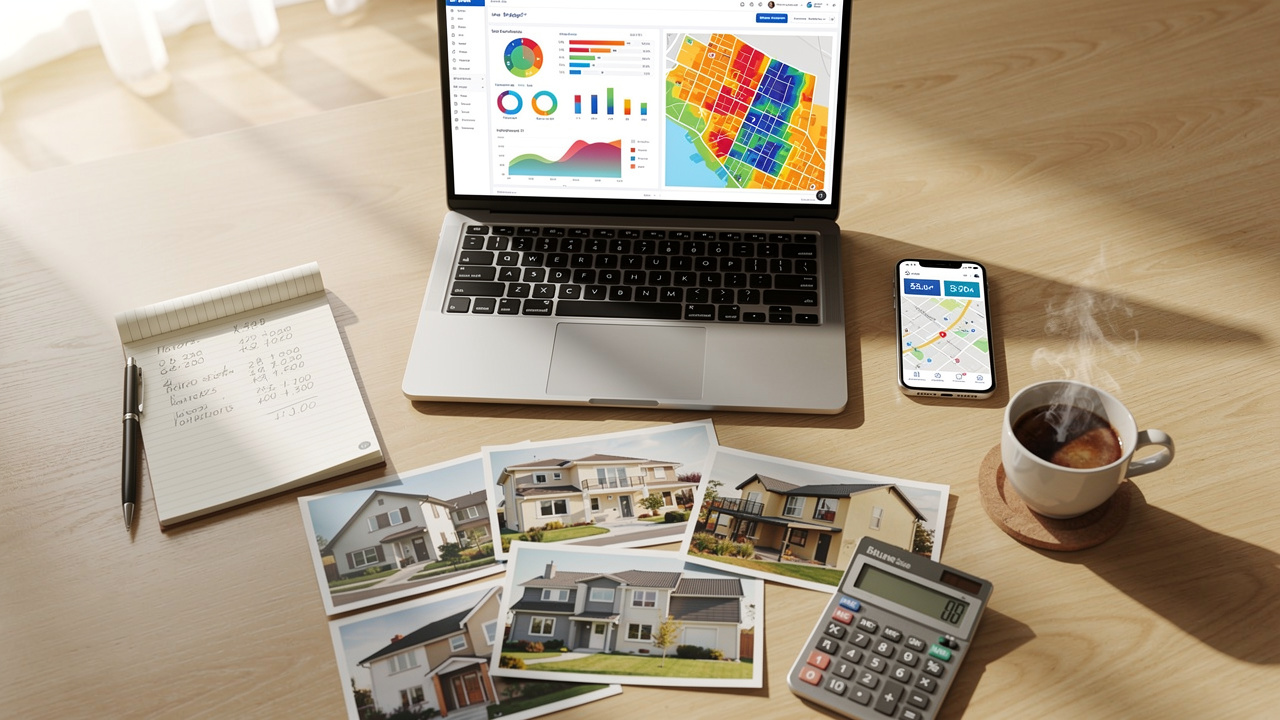 Market analysis tools and property data research