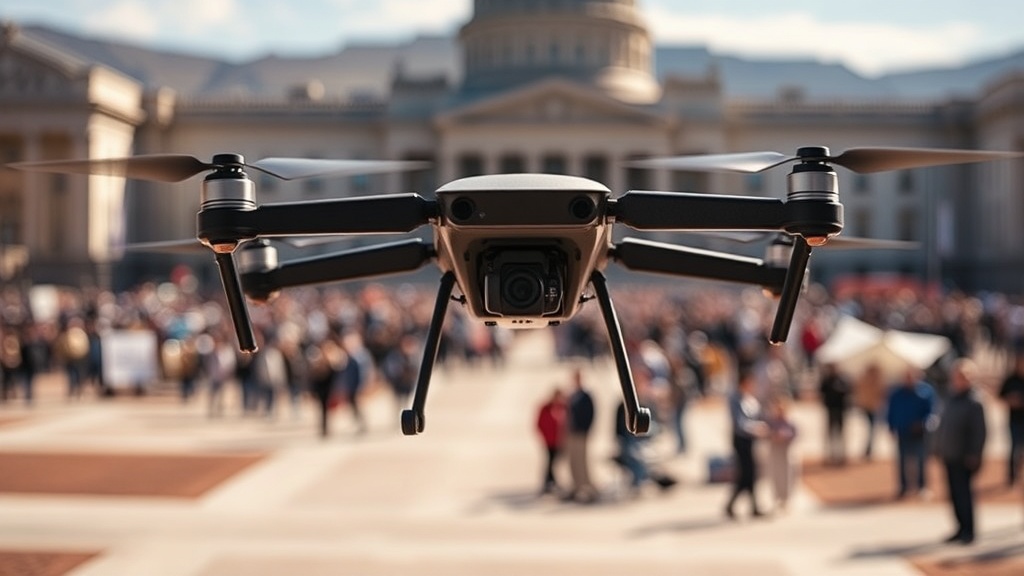 47G Aerospace Dazzles with Drone Demonstrations at Utah Capitol Event